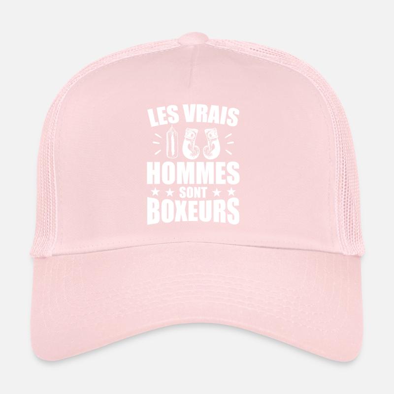 Echte Männer sind Boxer Humor Boxen Trucker Cap