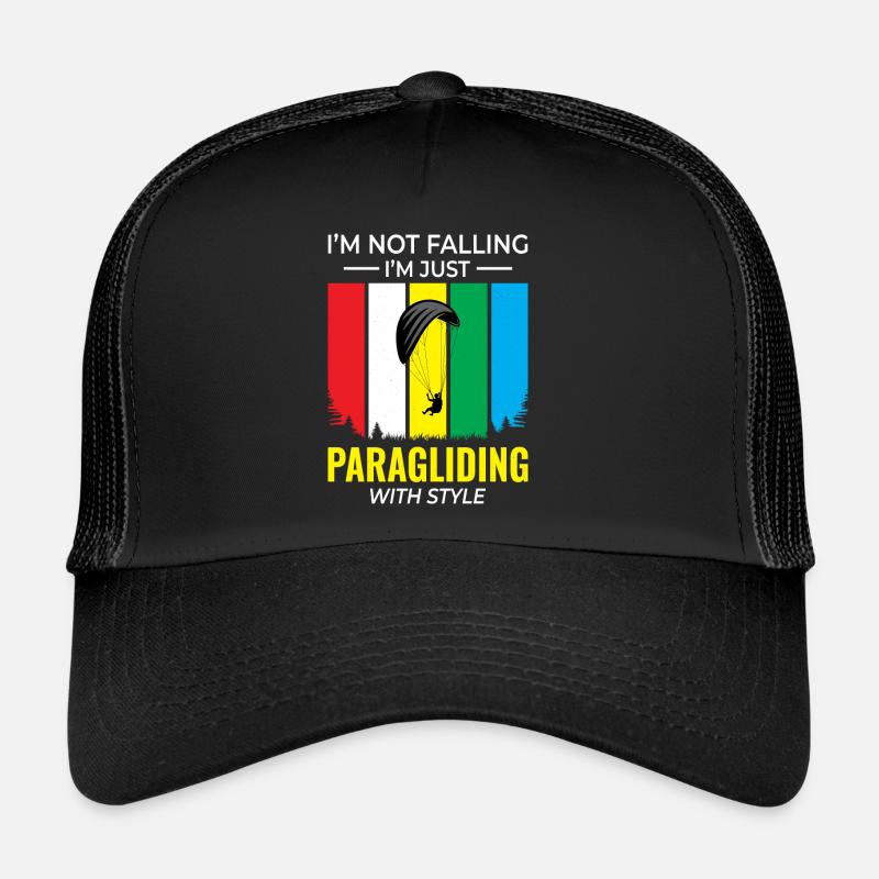 Gleitschirmpilot Gleitschirm Abenteuer Outdoor Trucker Cap