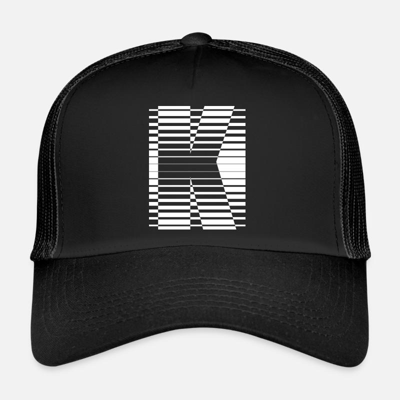 LETTER K Trucker Cap