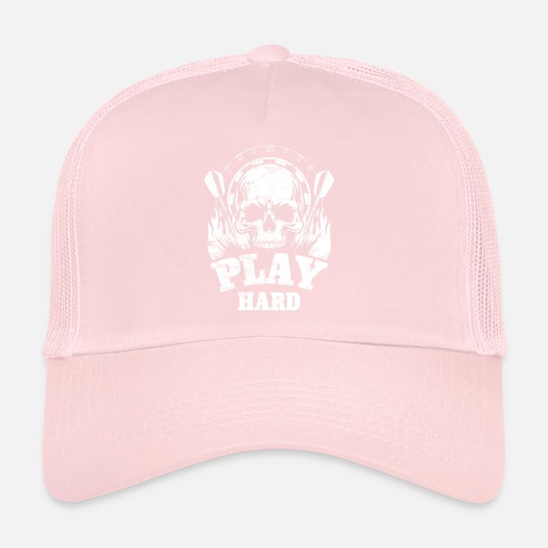 Dart Skull - Jouez dur Casquette trucker 