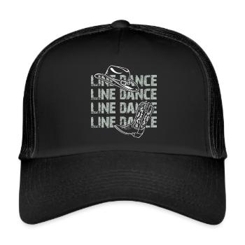 Line Dance Time Line Dancing Dancing - Trucker Cap - black/black - Front