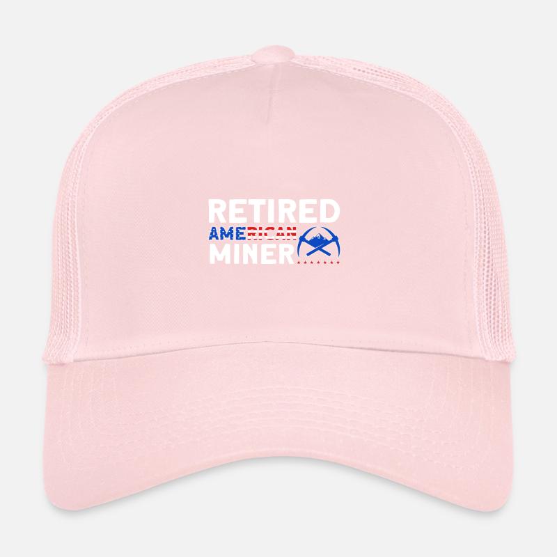 Mineurs Mines souterraines Exploitation minière souterraine Casquette trucker 