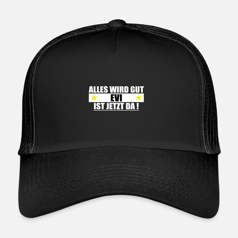 Evi Nom Prénom Anniversaire Casquette trucker 