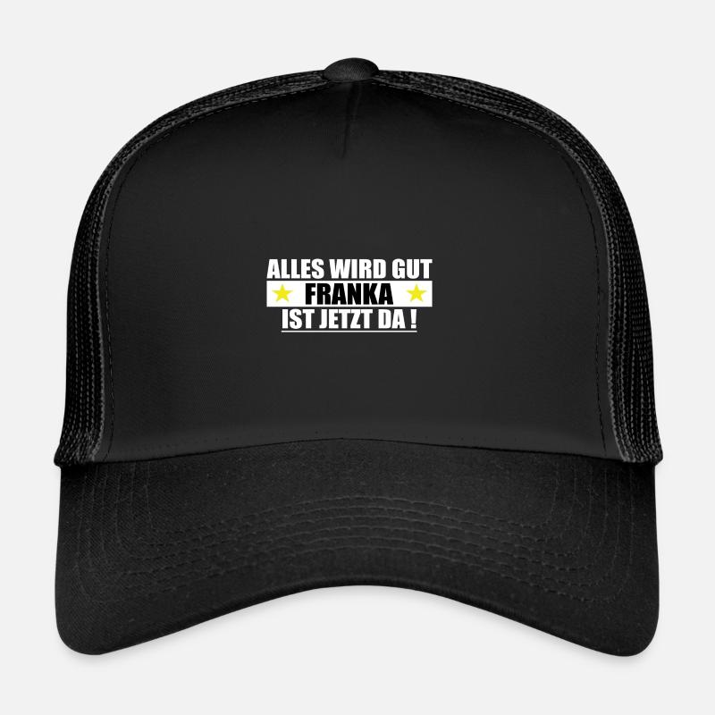 Franka Nom Prénom Anniversaire Casquette trucker 