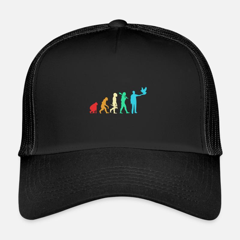 Tauben Taube - Trucker Cap - Schwarz/Schwarz