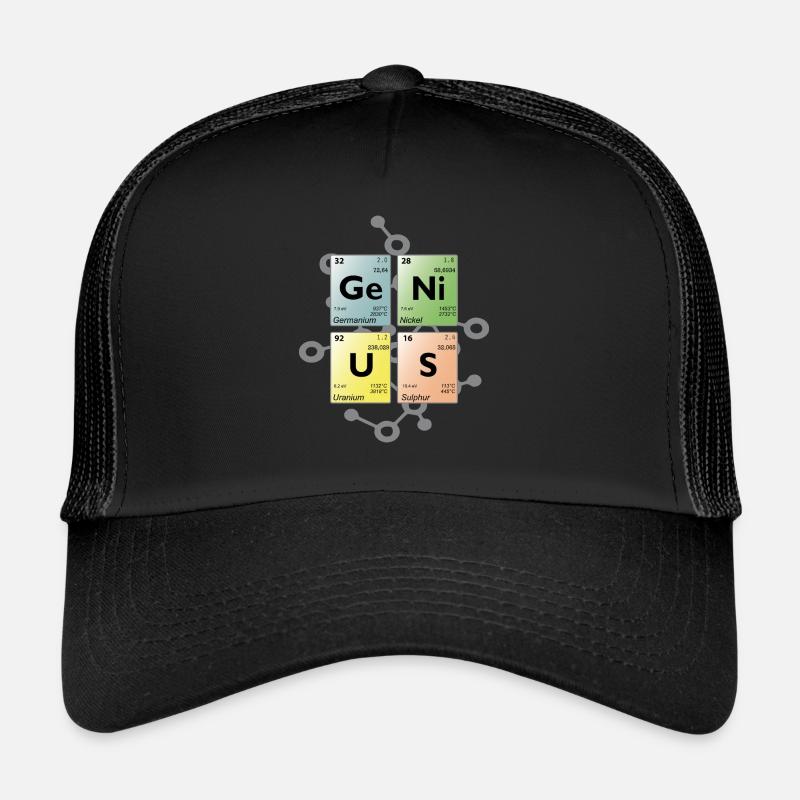 Periodensystem genius 4 Trucker Cap