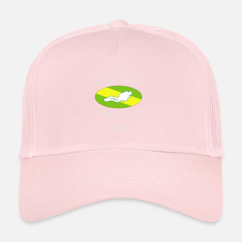 Powered by Nitrox, Taucher, Scuba, diving, EAN Trucker Cap