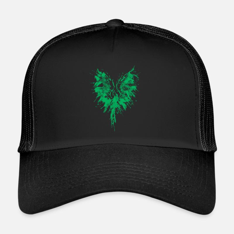 Phénix vert Casquette trucker 