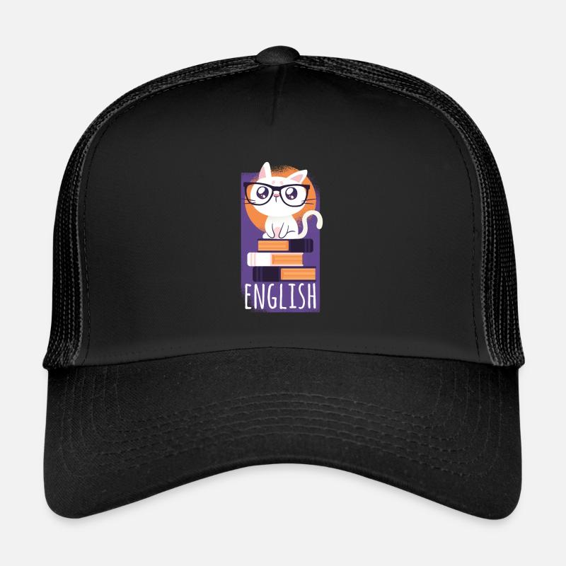 Chat, chat anglais Casquette trucker 