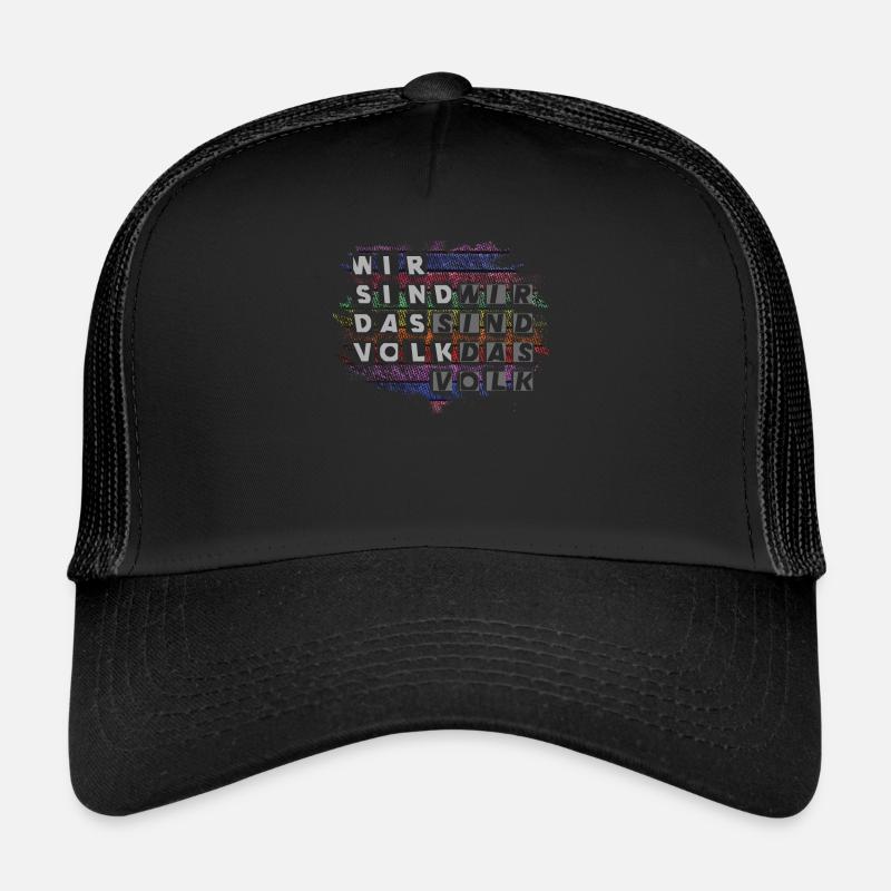 Nous sommes le peuple Casquette trucker 