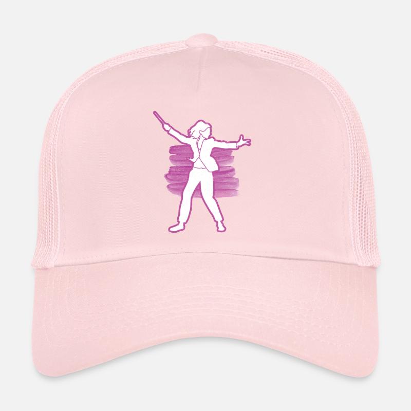 Mädchen Dirigent Klassische Musik Orchester Geschenk Trucker Cap