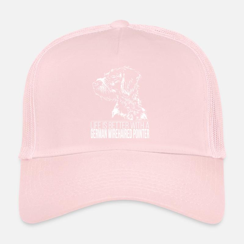FRENCH WIREHAIRED POINTER LIFE is better Wilsigns Casquette trucker 