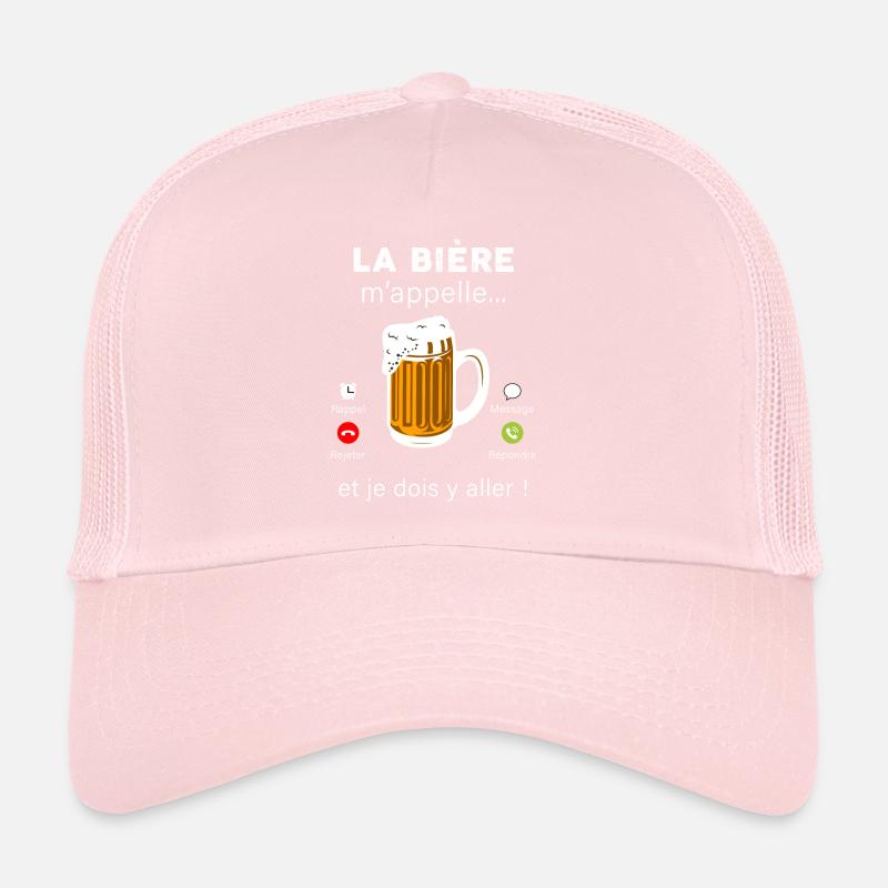 L' appel de bière idée cadea papa, papy Casquette trucker 