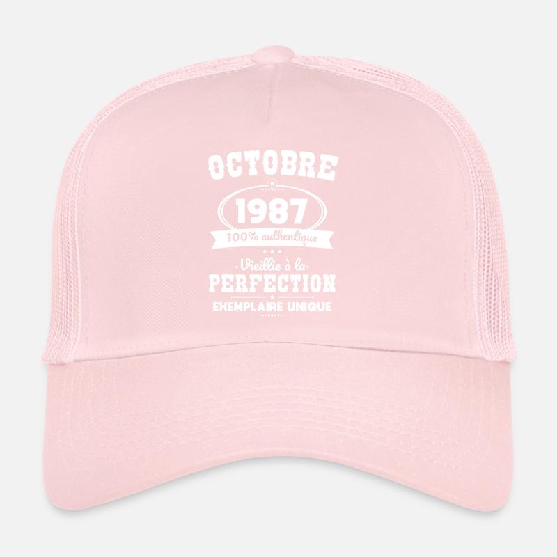 Anniversaire 35 ans - Octobre 1987 Perfection Casquette trucker 