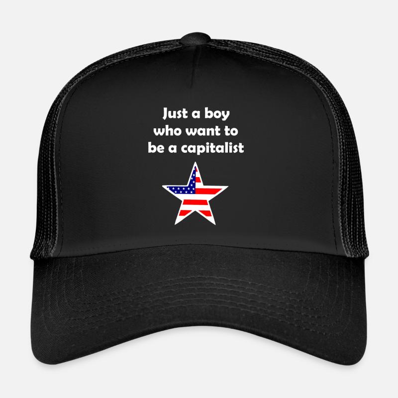 The capitalist Trucker Cap