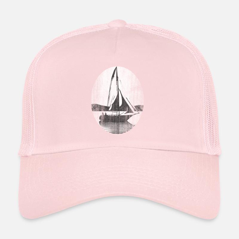 Segelboot Segler Schiff Trucker Cap