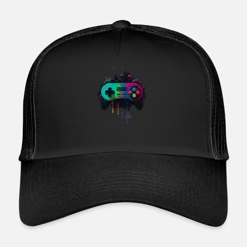 Console rétro Casquette trucker 