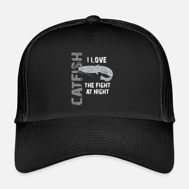 Pêche au poisson-chat Pêche sportive Poisson fort Casquette trucker 