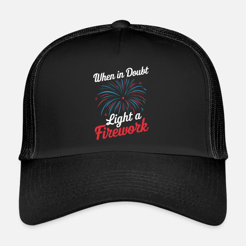 Pyrotechnie Feux d’artifice Pyrotechnie Casquette trucker 