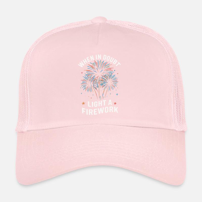 Pyrotechnics Fireworks Pyrotechnics Trucker Cap