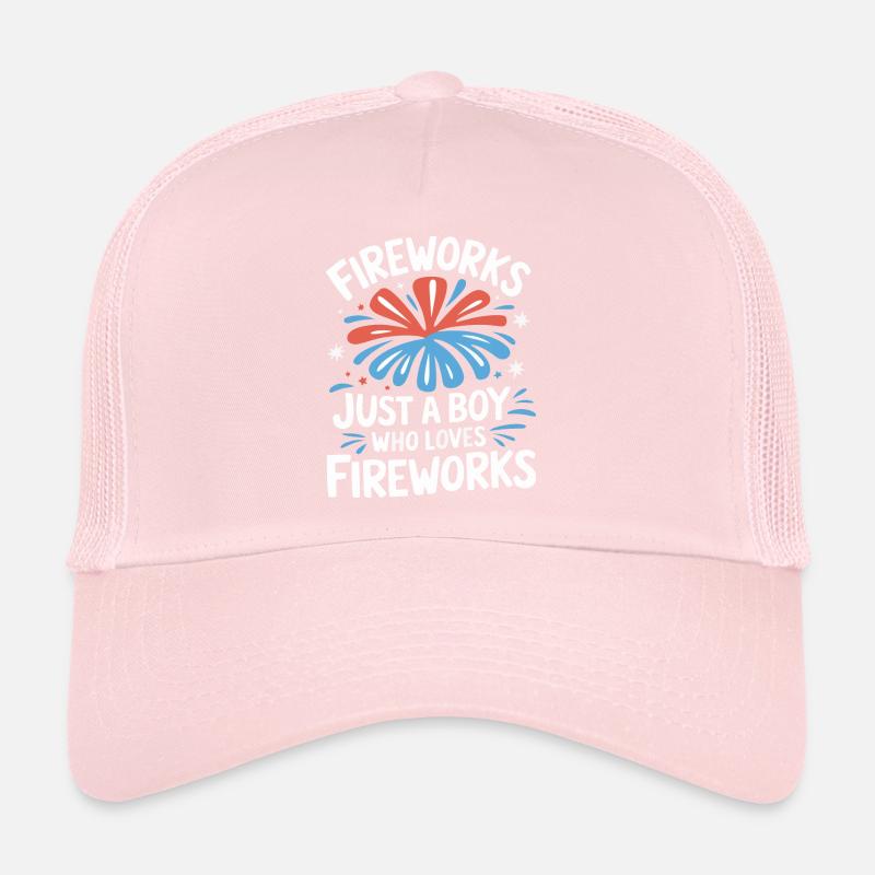 Pyrotechnics Fireworks Pyrotechnics Trucker Cap