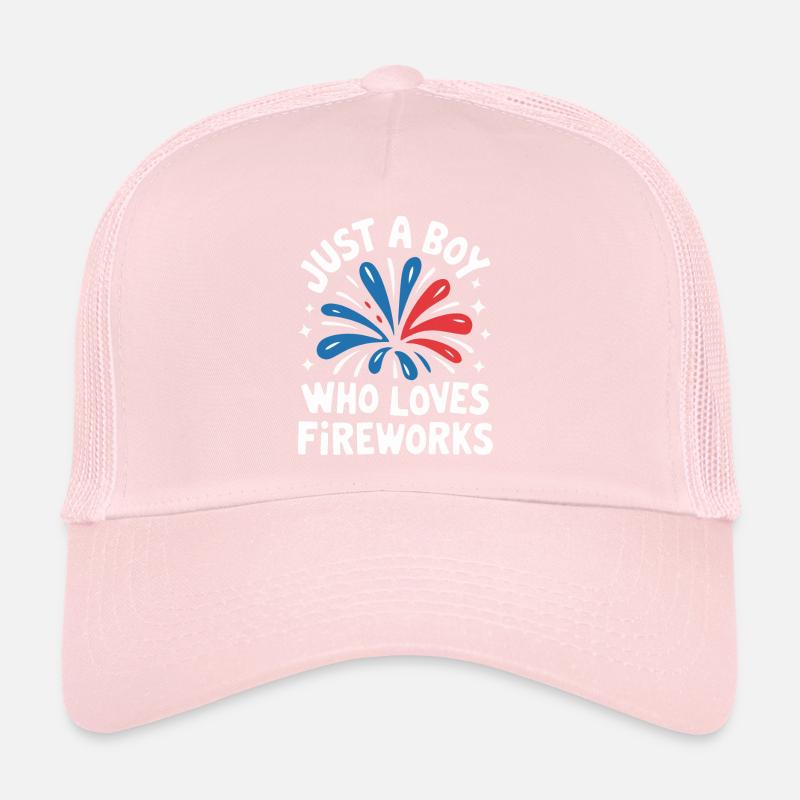 Pyrotechnics Fireworks Pyrotechnics Trucker Cap