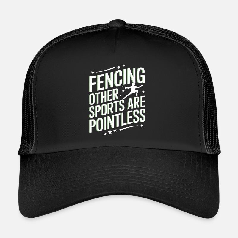 Fencing Fencers Trucker Cap