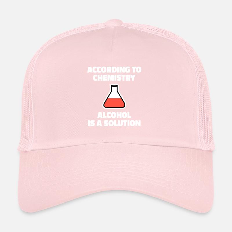 Chemise de professeur de chimie chimie solution de chimie Casquette trucker 
