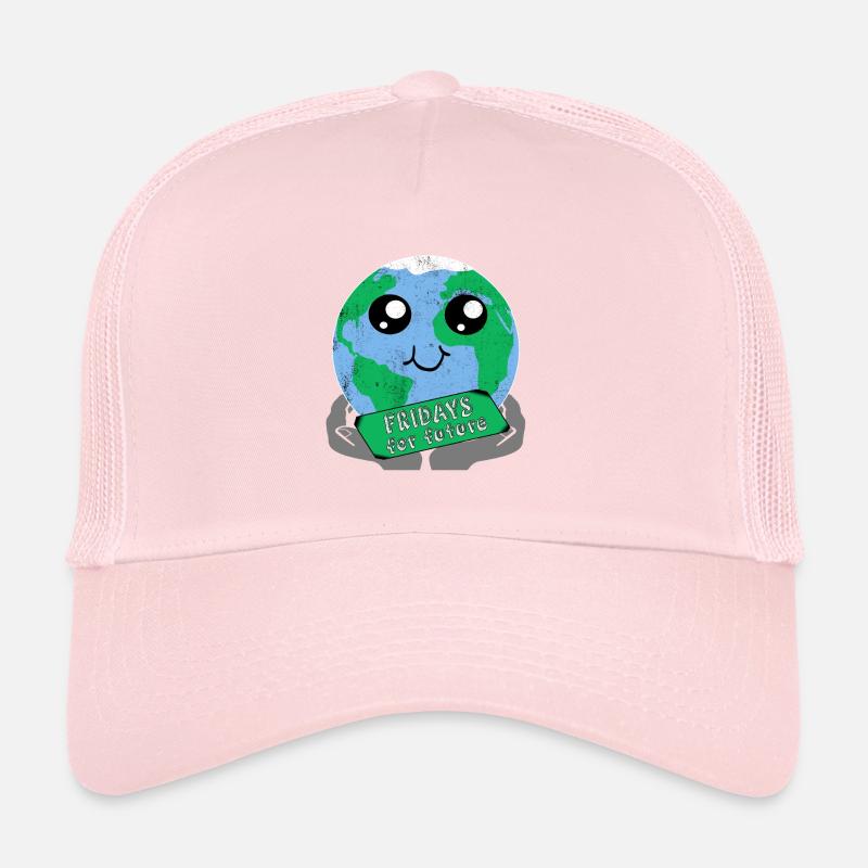 Fridays For Future Stop Climate Change Save Gift Trucker Cap