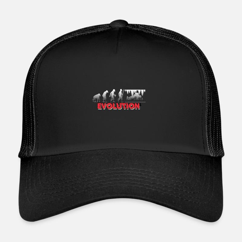 Höhlentauchen Scuba Diver Cavers Caves Divers Gift - Trucker Cap - Schwarz/Schwarz