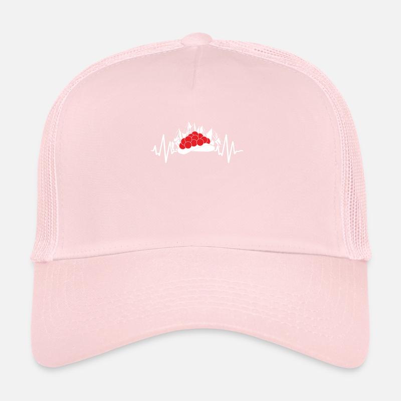 Schwarzwald Bollenhut Berge EKG Trucker Cap