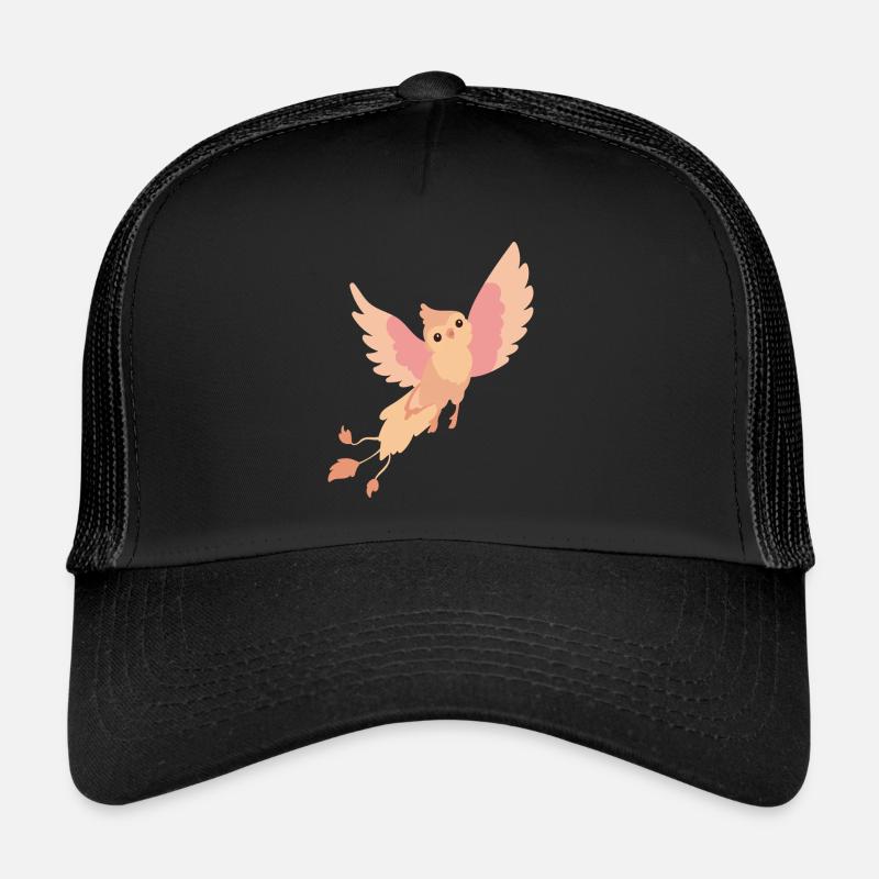 Phoenix - Trucker Cap - Schwarz/Schwarz