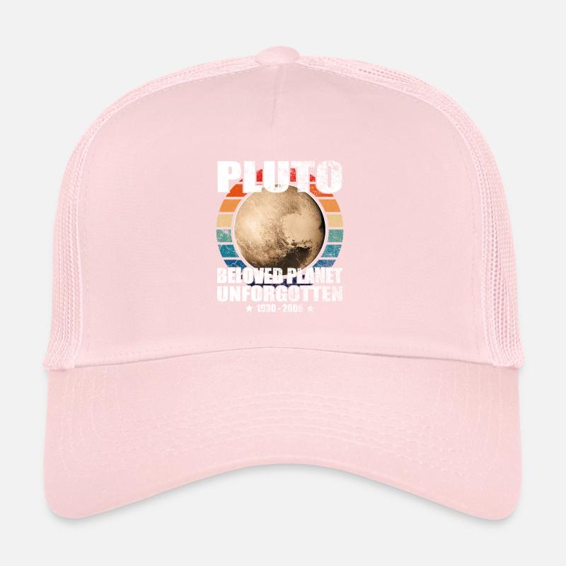 Pluto is a planet, memory, unforgettable Trucker Cap
