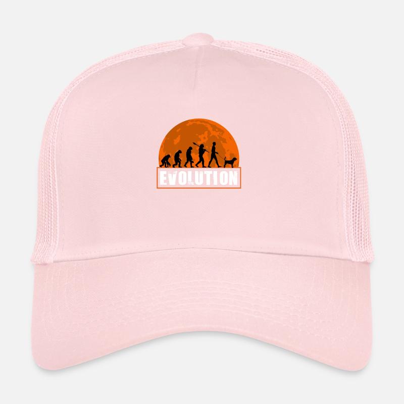Beagle Shirt, Funny Human Evolution Gift Trucker Cap