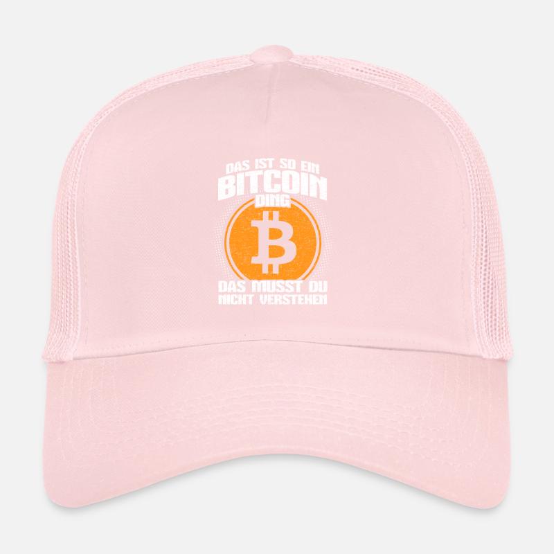Das ist so ein Bitcoin Ding - Bitcoin Blockchain Trucker Cap