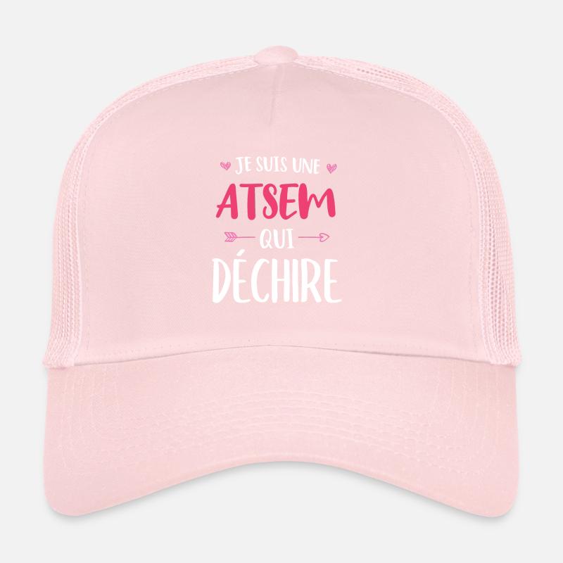 Je Suis Une ATSEM Qui Déchire Casquette trucker 