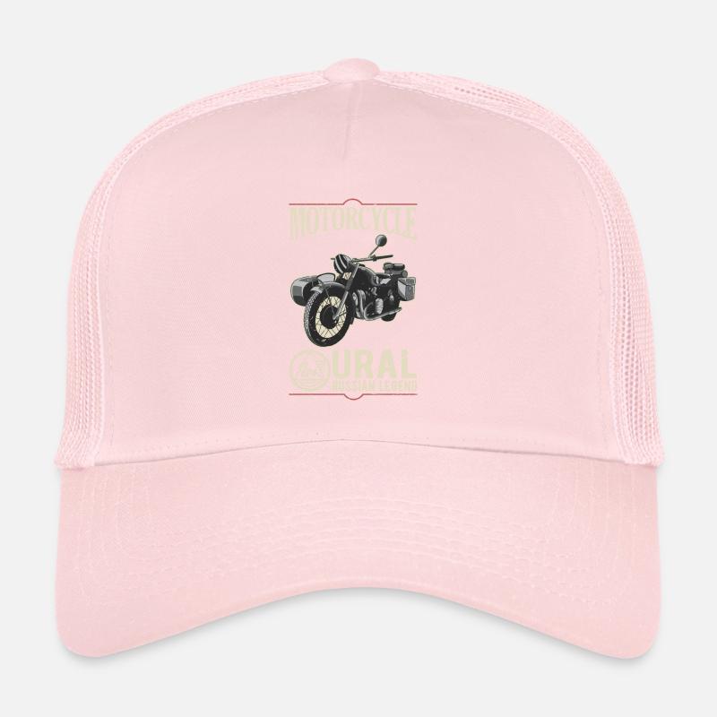 Motorcycle Ural Russian Legend Sidecar Trucker Cap