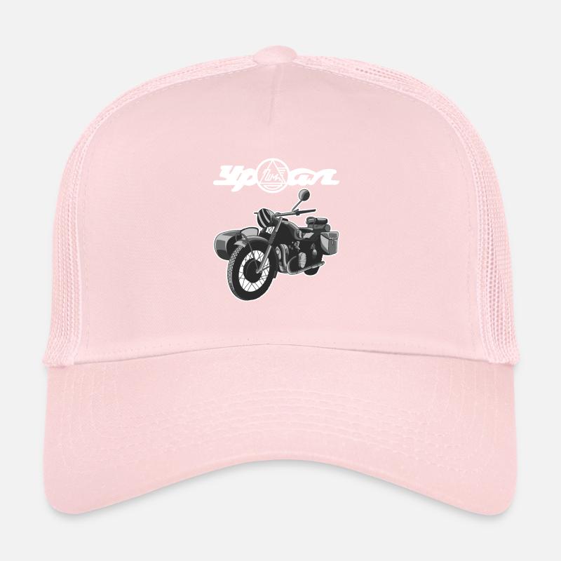 Ural Logo Sidecar Motorcycle Team Motorcycle Trucker Cap