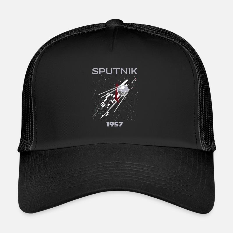 URSS Étoiles soviétiques Gagarine Spoutnik 1957 Casquette trucker 