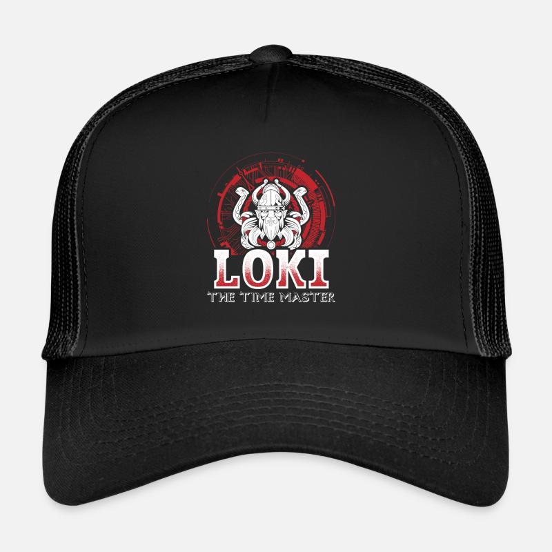 Wikinger Loki the time master nordische Gott Trucker Cap