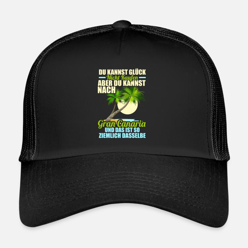 Gran Canaria Sehnsucht Kanaren Spanien Trucker Cap