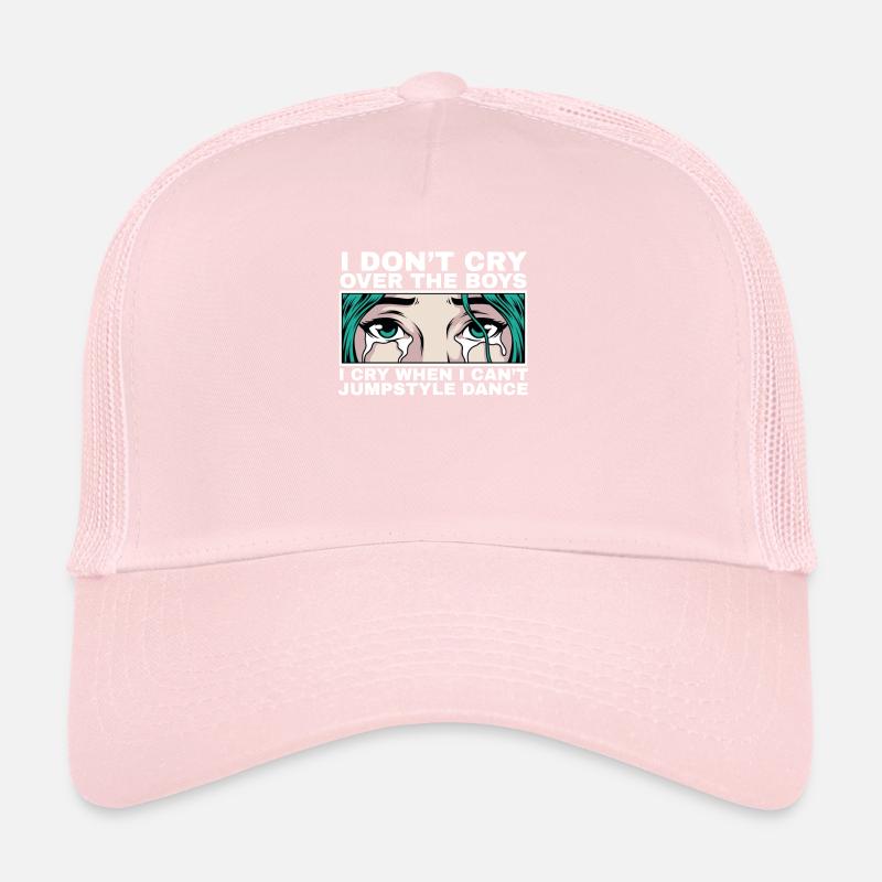 I cry when I can't dance Jumpstyle Trucker Cap