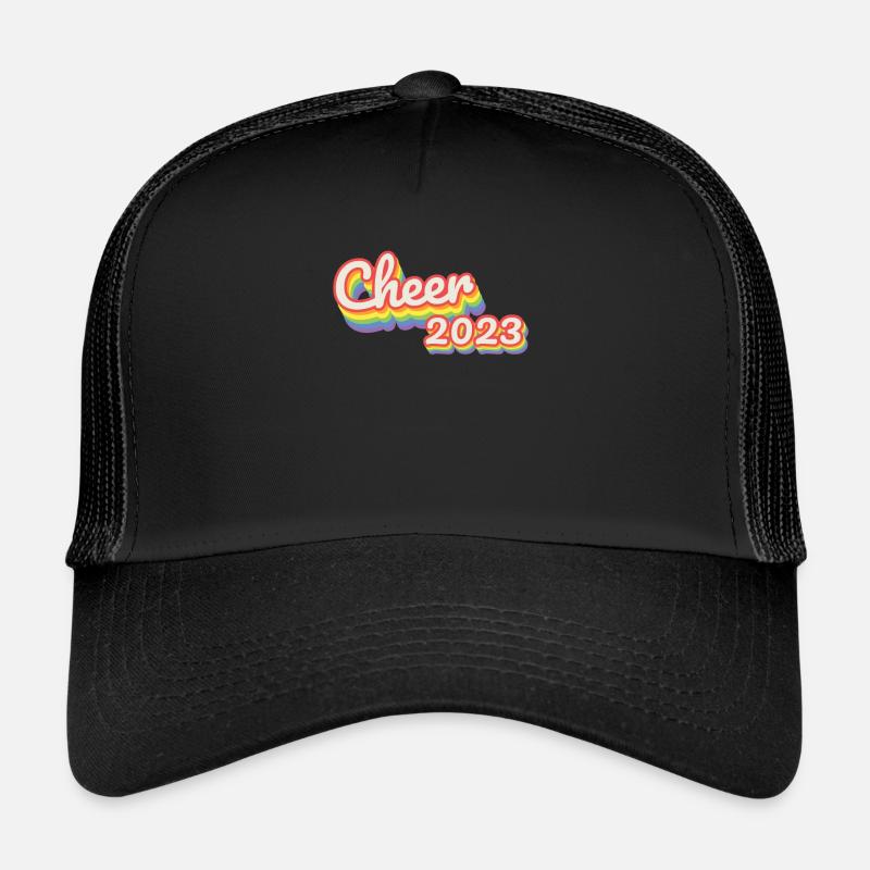 Cheer 2023 Rainbow For SchoolIshLeaders Trucker Cap