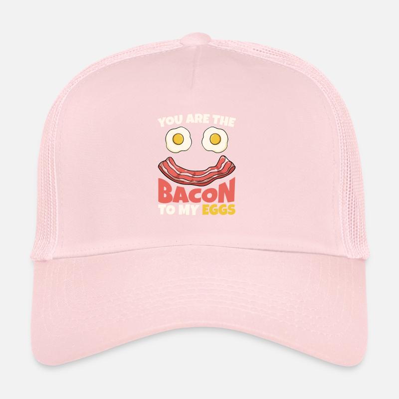 Bacon To My Egg Breakfast Bacon Lovers Trucker Cap