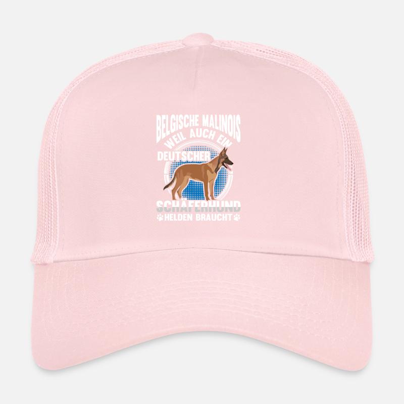 Belgischer Malinois Schäferhund Helden Trucker Cap