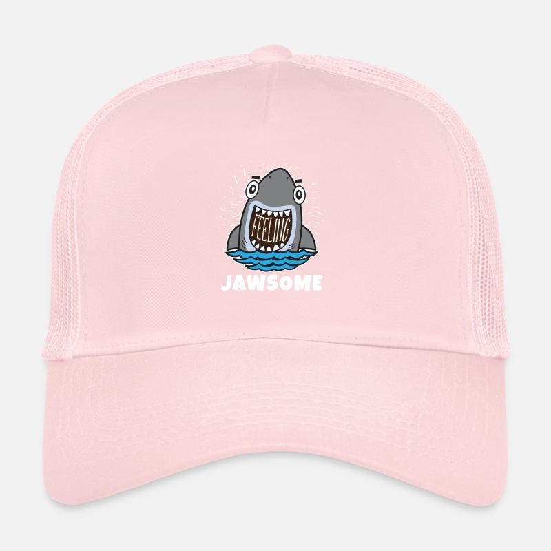 Jawsome For Shark Lovers And Marine Biologists Trucker Cap