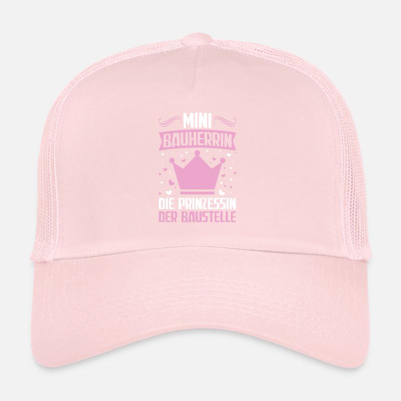 Prinzessin der Baustelle Bauherrin Richtfest Trucker Cap
