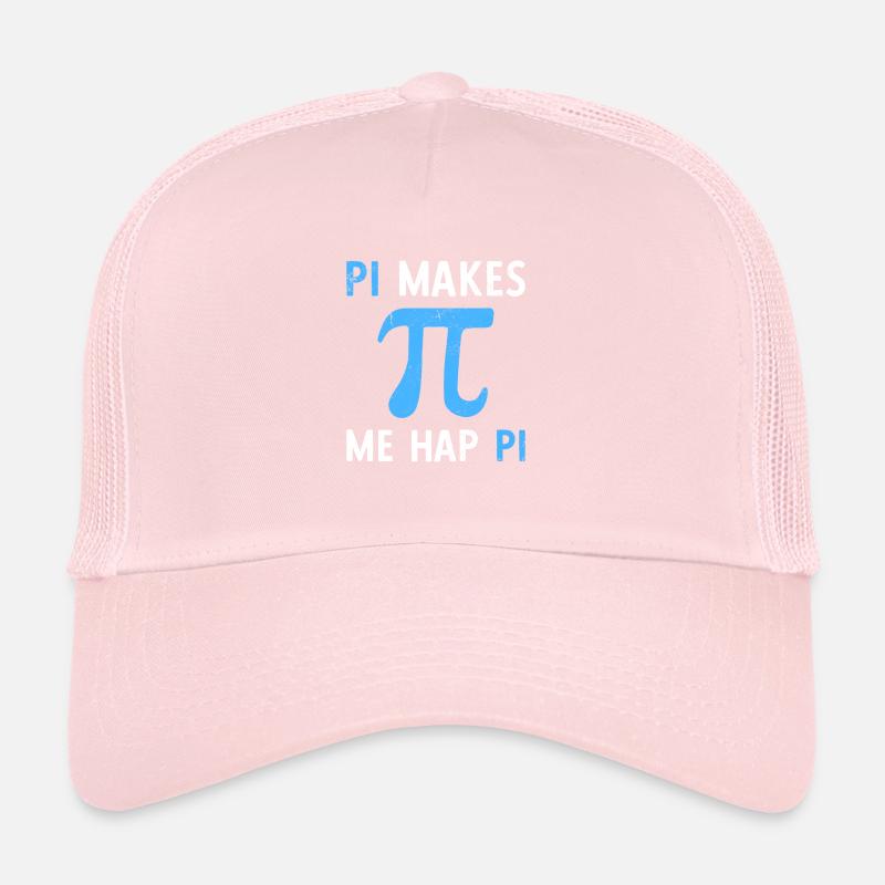 Math Pi me rend Hap Pi Casquette trucker 