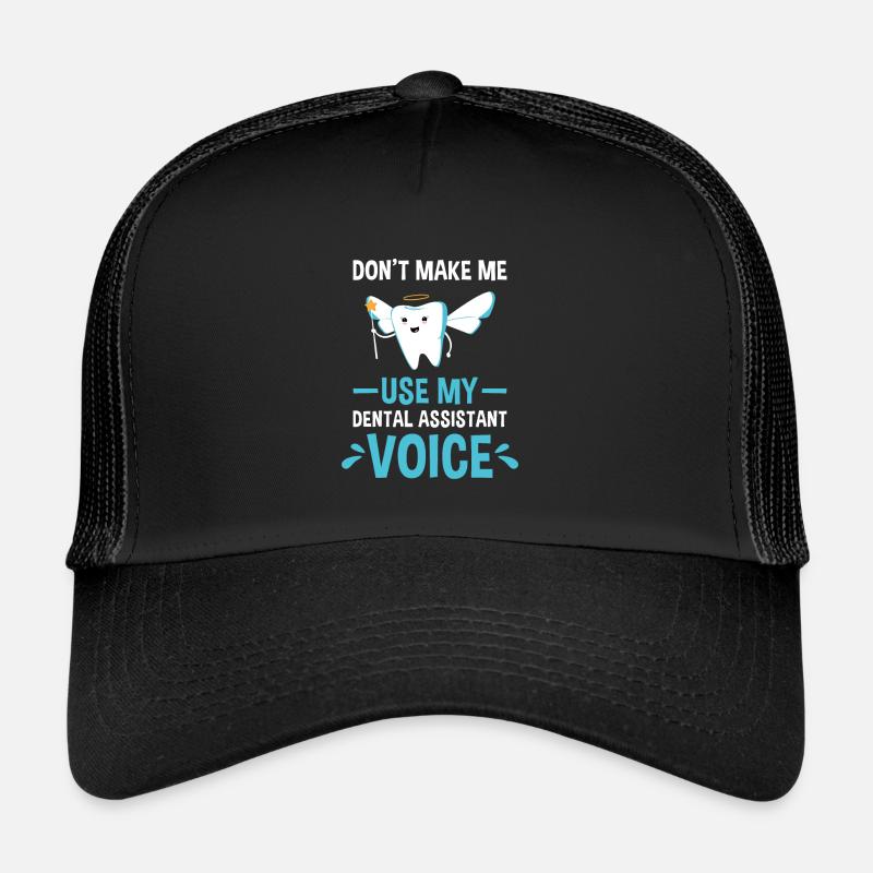 Mon assistant dentaire Voice Assistant dentaire Casquette trucker 