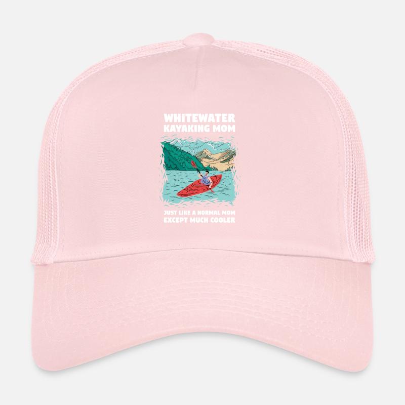 Maman kayak d’eau vive comme une maman normale Casquette trucker 